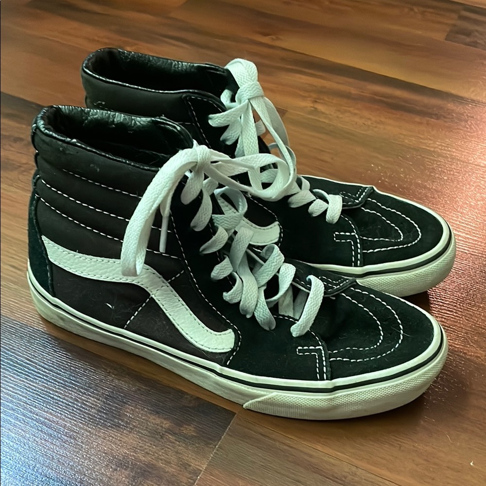 Vans Black and White High-Tops